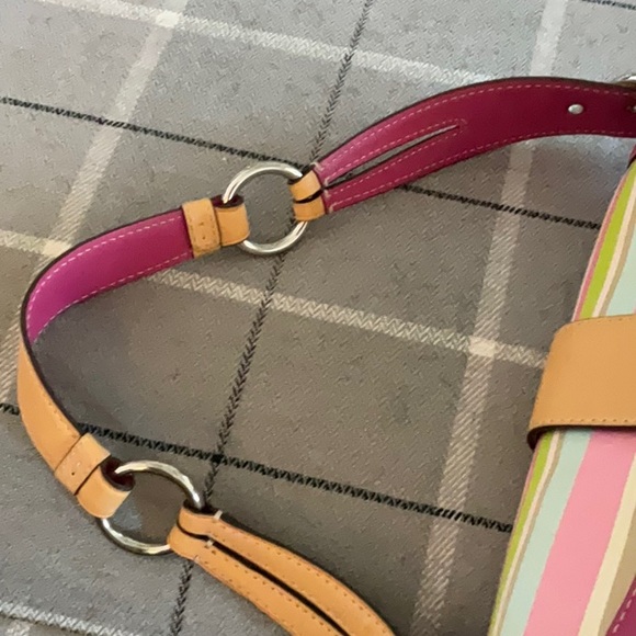 Beautiful coach bag great used condition FIRM - Picture 2 of 10